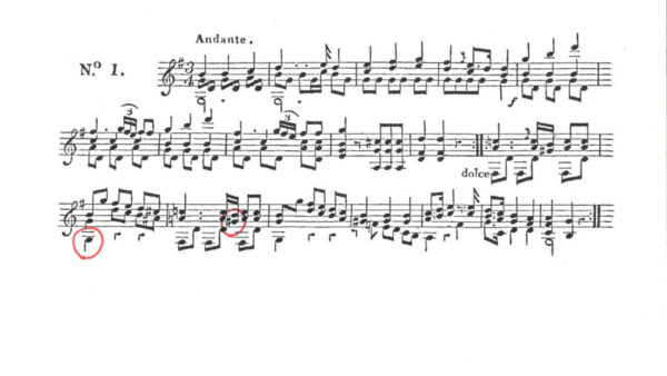 第20回シニアギターコンクール・シニア部門の課題曲につきまして、2か所修正いたしました。